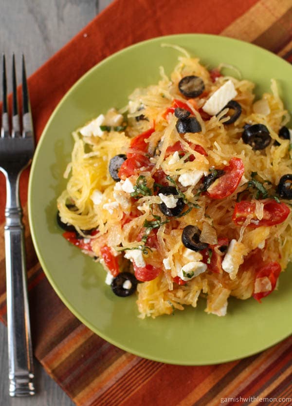 Mediterranean Spaghetti Squash Recipe 2426