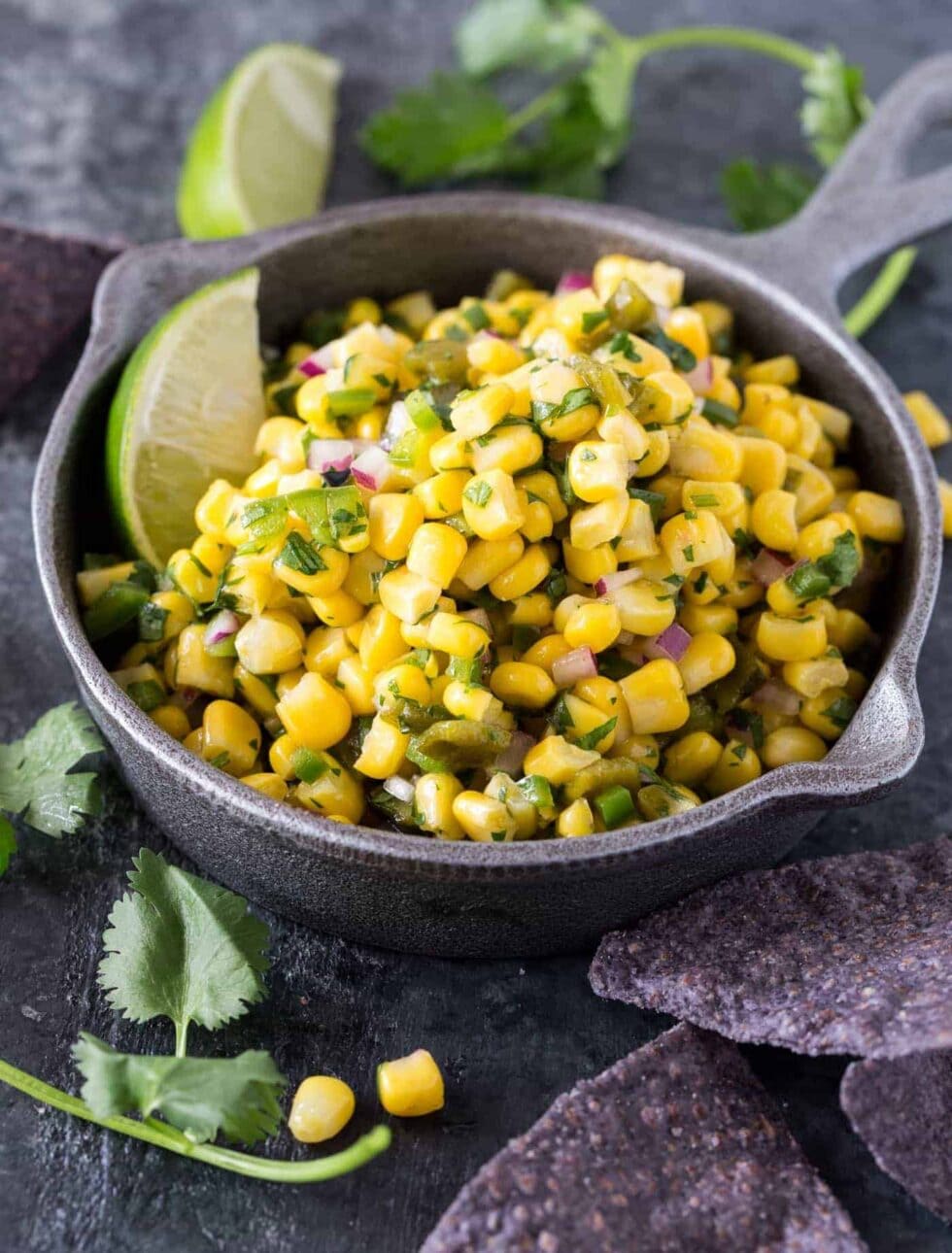 Roasted Chili Corn Salsa