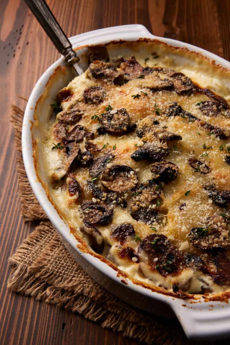 Potato And Wild Mushroom Gratin Recipes Dishmaps My Xxx Hot Girl